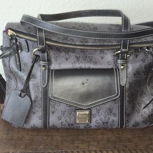 Disneyland Haunted Mansion Wallpaper Dooney & Bourke Bag